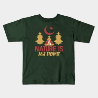 nature is my home Kids T-Shirt